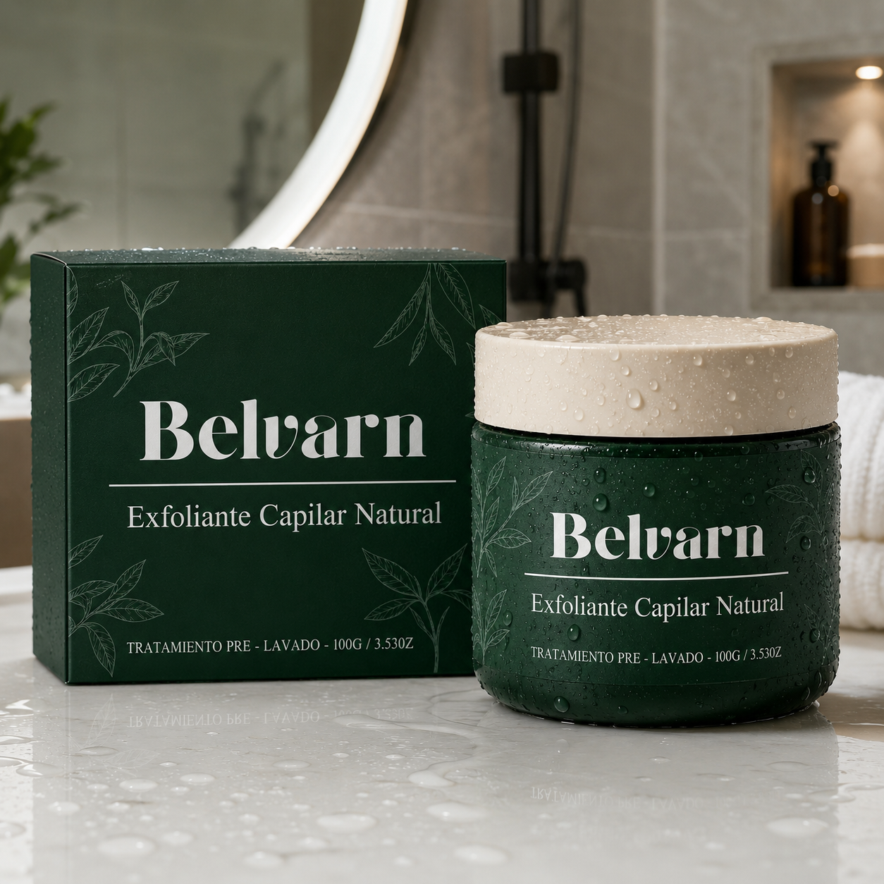 Exfoliante Capilar Natural Belvarn